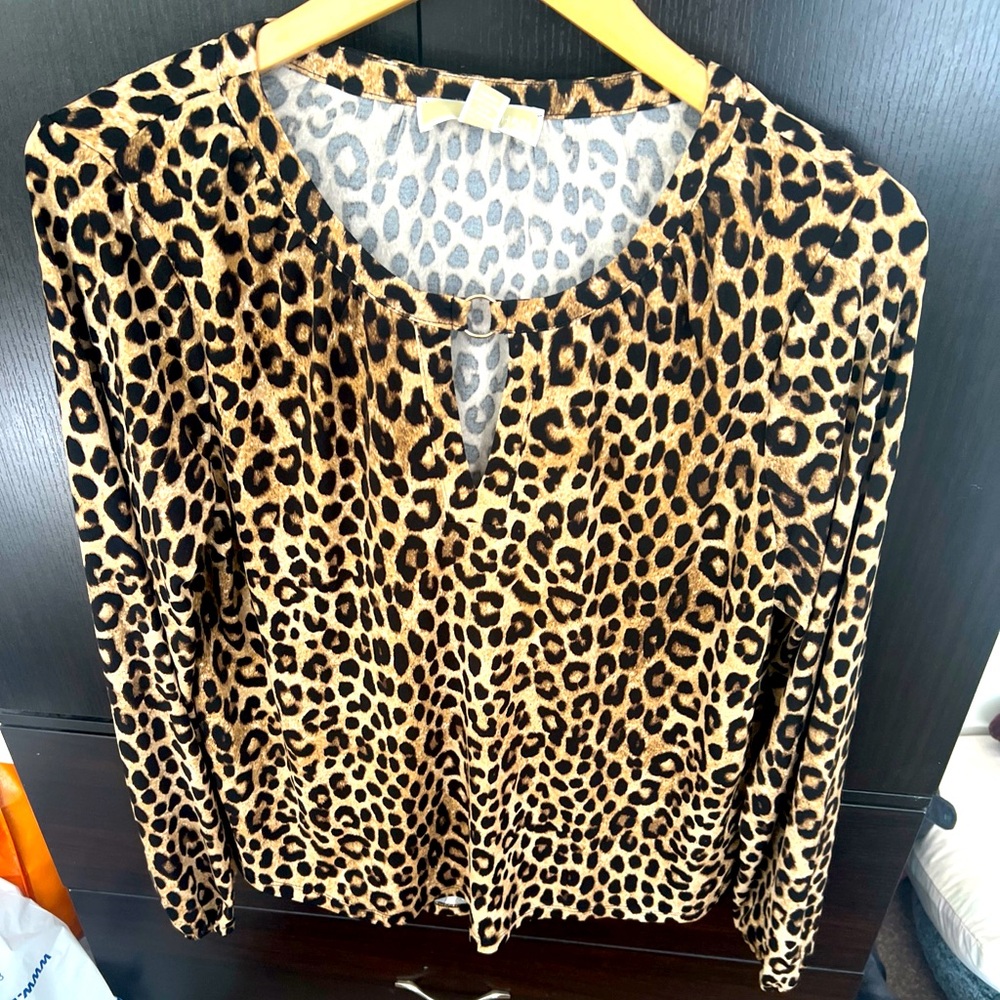 Animal Print Cute Top